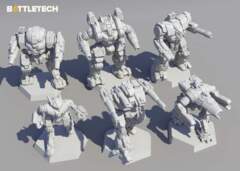 Battletech: PRESALE miniature force pack - Comstar Battle Level II catalyst games
