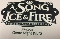 A Song of Ice & Fire Miniatures Game: Game Night Kit #2 promo