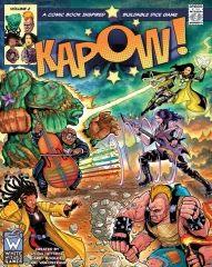 Kapow! PRESALE Volume 2 dice building board game wise wizard games