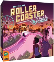 Roller Coaster Rush: PRESALE board game pandasaurus games