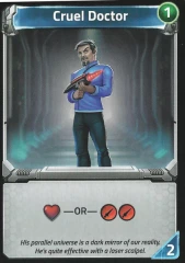 Clank! Cruel Doctor promo card board game (level up loot 2)
