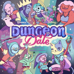 Dungeon Date: board game nerdy pup games