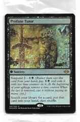Profane Tutor - Foil Prerelease sealed