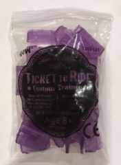Ticket to Ride: translucent trains promo prize (purple) 48-ct bag