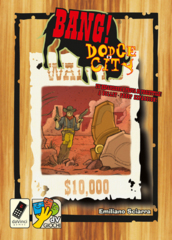 Bang! 4th edition Dodge City expansion game
