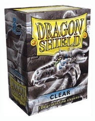 Dragon Shield: clear card sleeves (100 count) fantasy flight