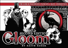 Gloom: 2nd edition card game base/core set atlas