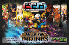 Battlecon: War of the Indines REMASTERED (2015) base/core board game level 99