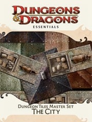 D&D Dungeons and Dragons RPG: The City Master Set map pack dungeon tiles