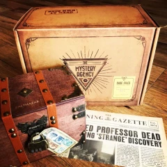 The Mystery Agency: PRESALE The Balthazar Stone board game