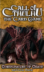 Call of Cthulhu CCG: Conspiracies of Chaos asylum pack iii sealed