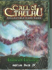 Call of Cthulhu CCG: Dunwich Denizens asylunm pack iv sealed