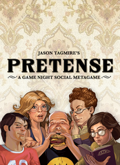 Pretense: A Game Night Social Metagame board game AEG