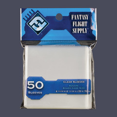 Fantasy Flight Card Sleeves: clear Square Board Game (50 count) FFS65