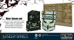 Batman Miniature Game: Scenery - Boxes Knight Models