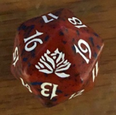 MTG: black lotus spindown life counter - red - beatdown boxed set