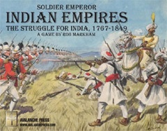 Soldier Emperor: Indian Empires board game avalanche press