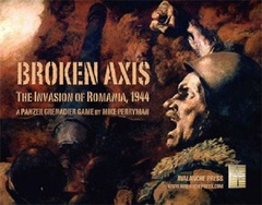 Panzer Grenadier: Broken Axis - The Invasion of Romania 1944 board game avalanche press