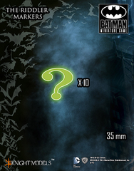 Batman Miniature Game: The Riddler Markers (10) Knight Models