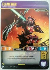 Transformers TCG: Flamewar oversized promo card P4