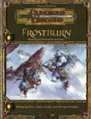 D&D 3.5 edition: Frostburn w/ map dungeons & dragons wotc