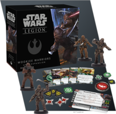 Star Wars Legion: Wookiee Warriors expansion miniatures game FFG
