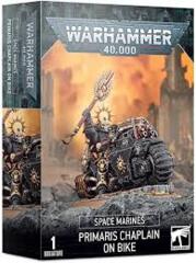 Warhammer 40k: Space Marines Primaris Chaplain on Bike