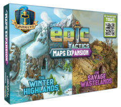 Tiny Epic Tactics: board game Maps Expansion kickstarter