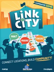 Link City: PRESALE board game blue orange