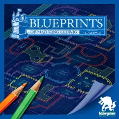 Blueprints of Mad King Ludwig: PRESALE board game bezier games