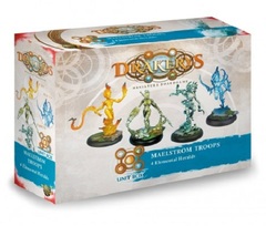 Drakerys: Maelstrom Troops - 4 elemental heralds miniatures game