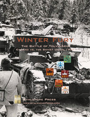Winter Fury: board game (2016 edition) avalance press apl 0705
