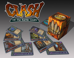 Gruff: Clash of the Battle Goats (stand alone or expansion) card game Studio Woe