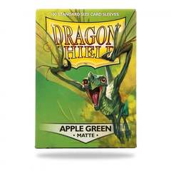 Dragon Shield: MATTE APPLE GREEN card sleeves (100 count) fantasy flight
