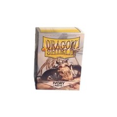 Dragon Shield: MATTE IVORY card sleeves (100 count) fantasy flight