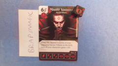 Marvel Dice Masters: Mister Sinister, Archvillain #46 (common)