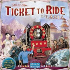 Ticket to Ride: Asia + Legendary Asia expansion 1 days of wonder