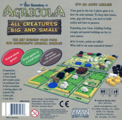 Agricola: All Creatures Big and Small z-man