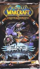 World of Warcraft TCG: Blood of the Gladiators booster pack WoW cards