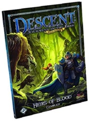 Descent 2nd edition: Heirs of Blood campaign book hardcover