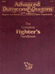 AD&D Dungeons & Dragons RPG: The Complete Fighter's Handbook TSR