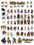 Flat Plastic Miniatures: Wildlands (62-ct) arcknight