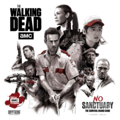 The Walking Dead (TV) - No Sanctuary: Survivor Edition (plastic standees) board game cryptozoic