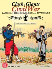 Clash of Giants: Civil War - Battle of Second Bull Run and Gettysburg board game GMT