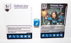 Dice Masters: Melinda May Agent of S.H.I.E.L.D Full Art PROMO, Blank card, die