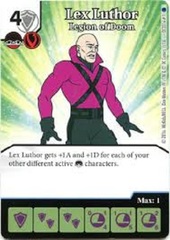 Dice Masters: Lex Luthor, Legion of Doom promo card