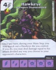 Dice Masters: Hawkeye, Avengers Disassembled promo card