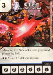 Dice Masters: Rally basic action promo card