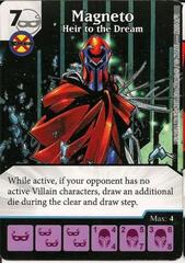 Dice Masters: Magneto, Heir to the Dream promo card