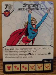 Dice Masters: Supergirl, Crisis on Infinite Earths promo card